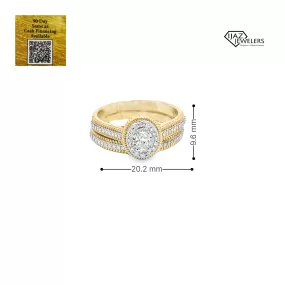 10K Gold 0.70 CTW EGL Certified Diamond Ring