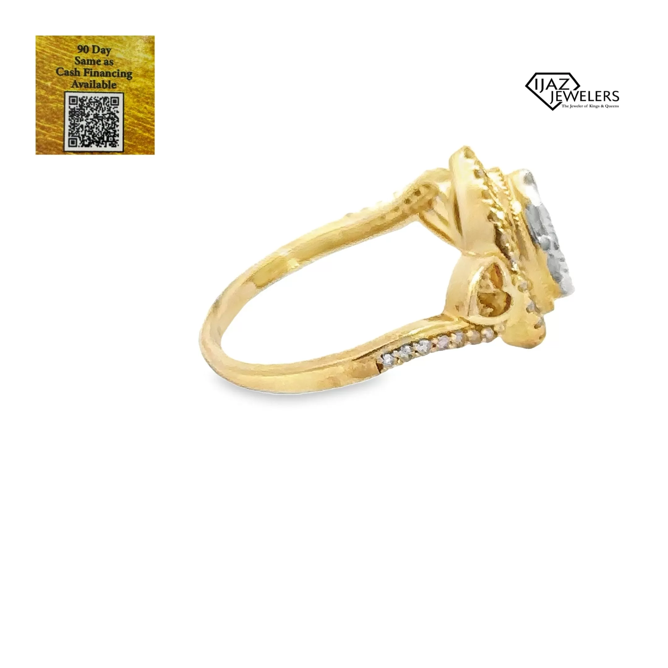 10K Gold 0.73 CTW Diamond Ladies Ring