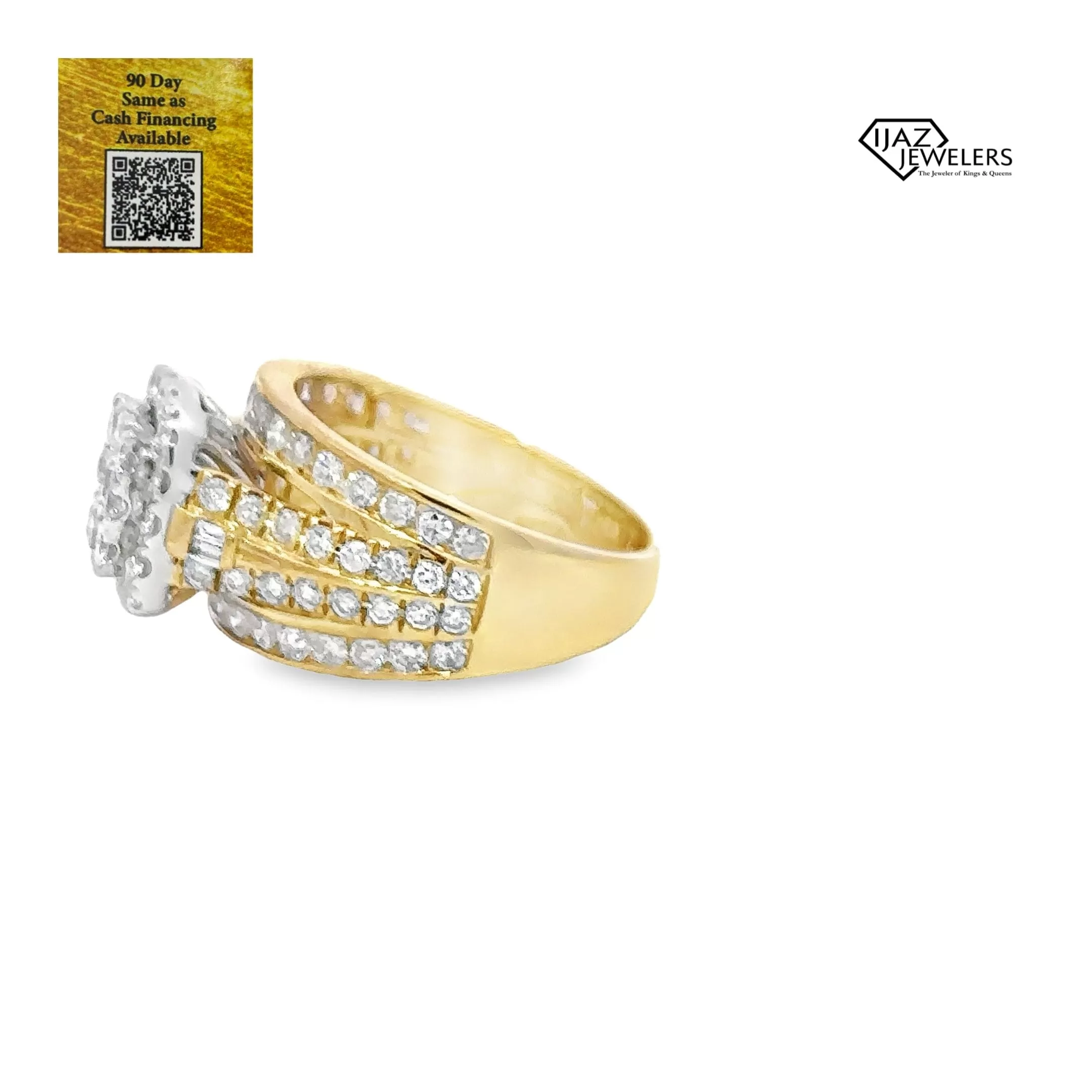 10K Gold 1.92 CTW Diamond Ladies Ring