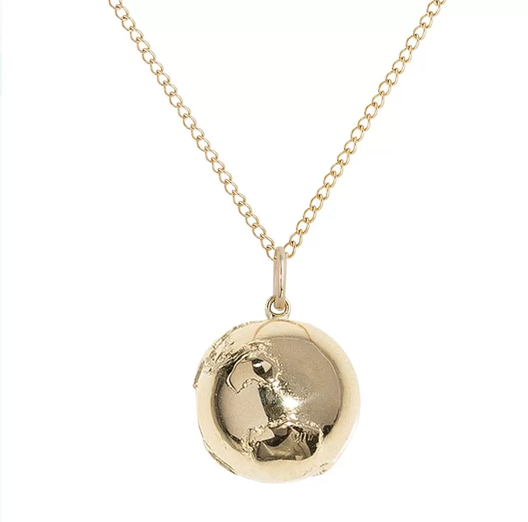 10K Gold Large Atlas Necklace