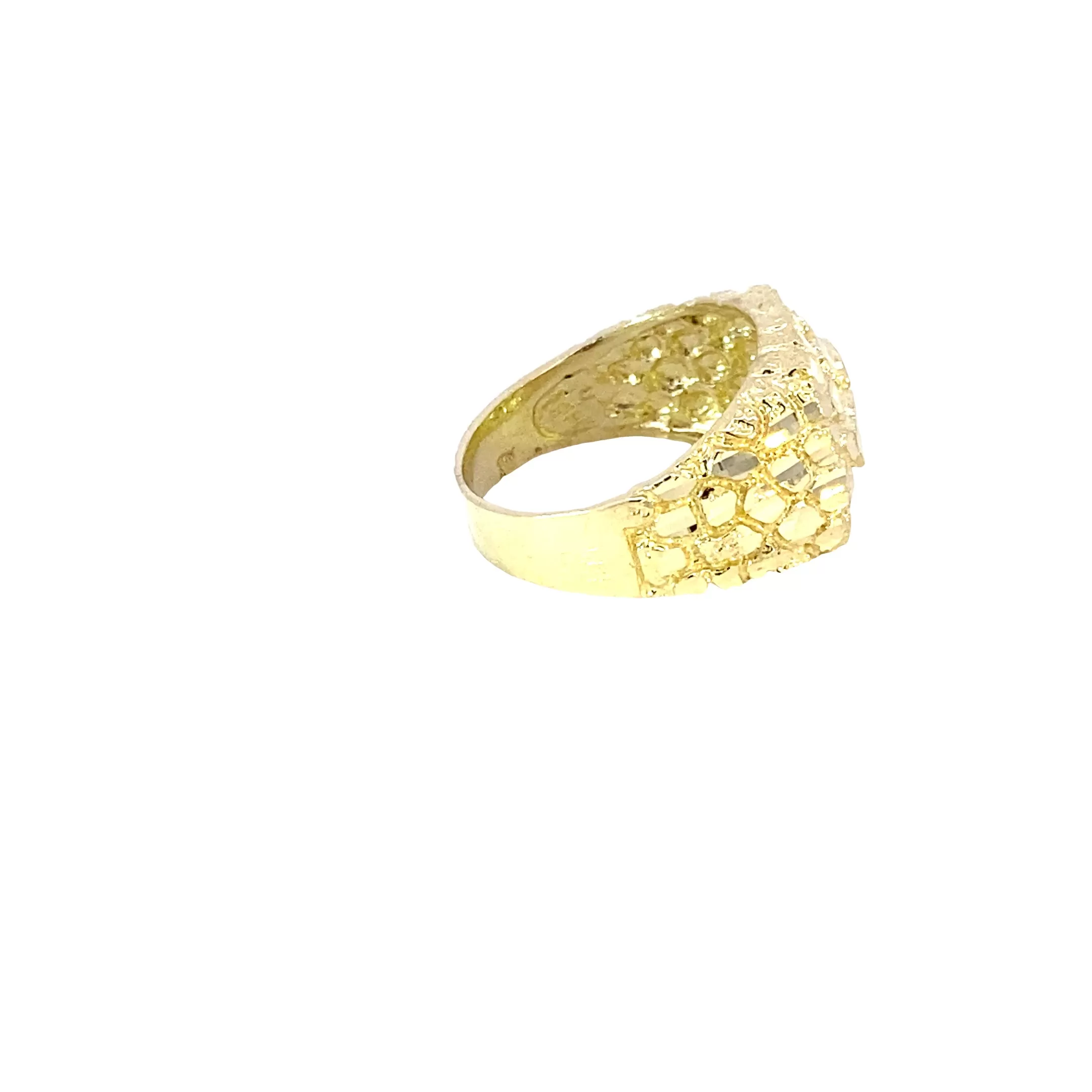 10k Gold Nugget Ring 5.9 Grams