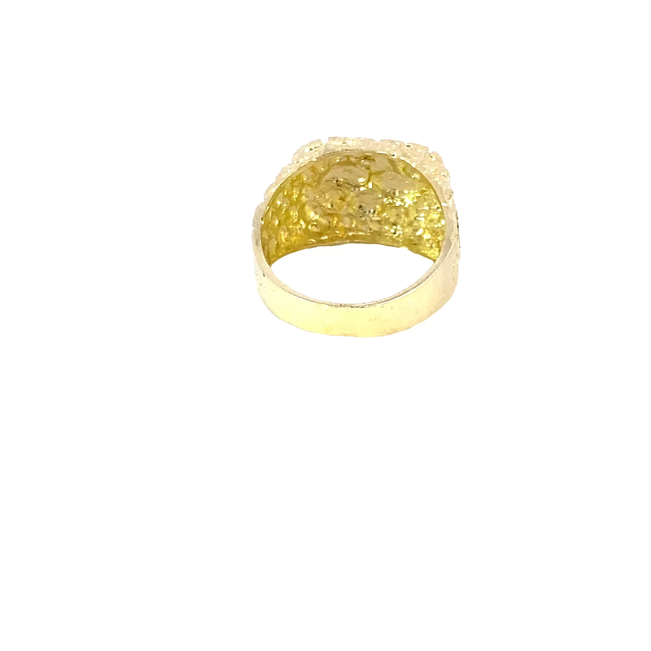 10k Gold Nugget Ring 5.9 Grams