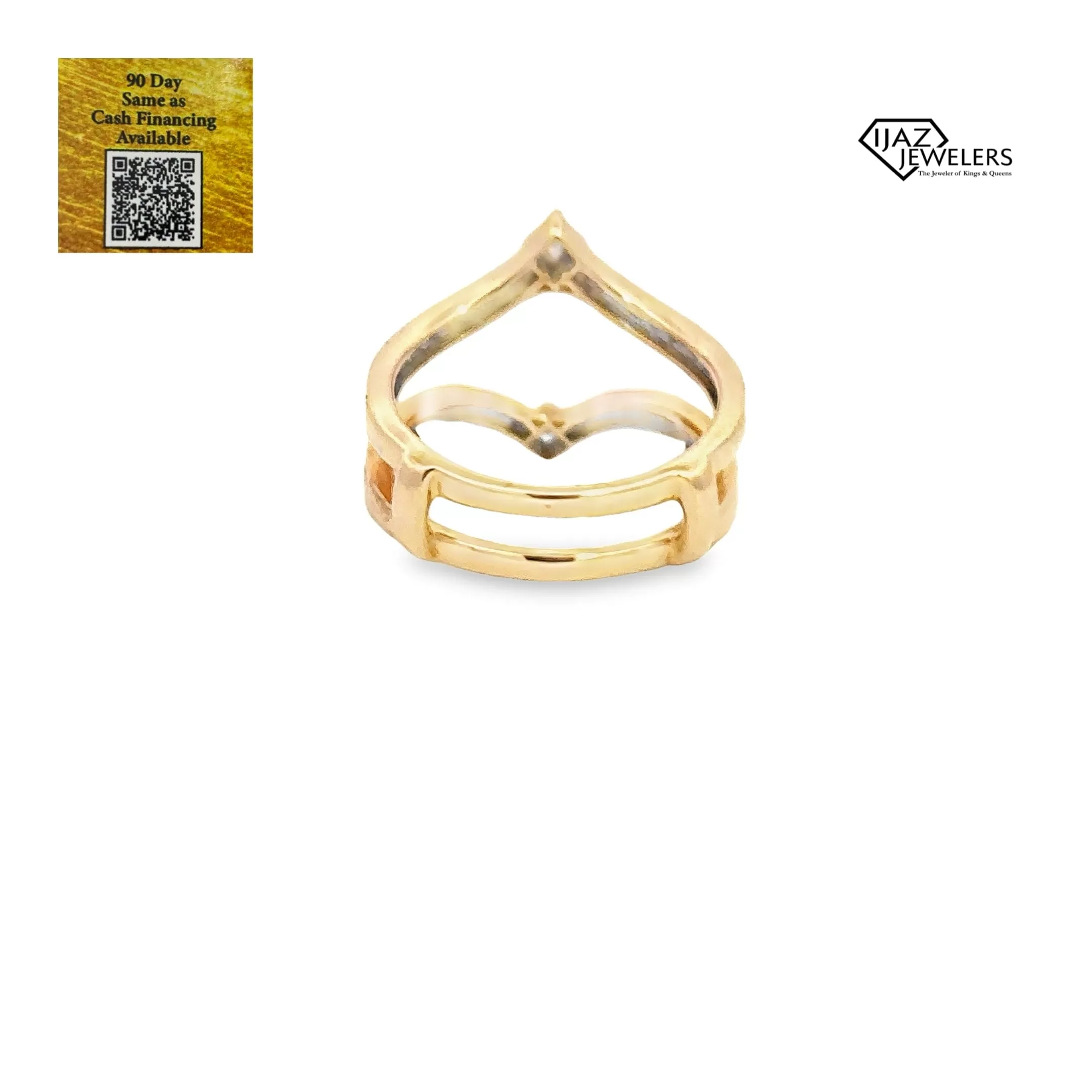 14K Gold 0.50 CTW Diamond Enhancer Band