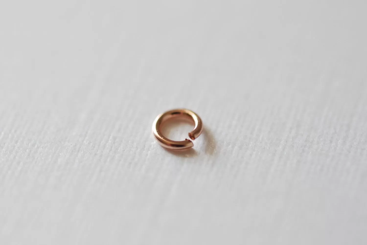 25 pcs 3mm 14K Rose Gold Filled Open Jump Rings, 3.mm Rose GOLD FILLED 14k Open Jump Rings Connectors, Rose Gold Jump Rings