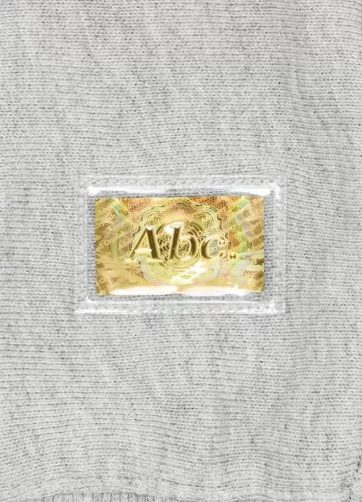 Advisory Board Crystals Abc. 123 Hologram French Terry Crewneck