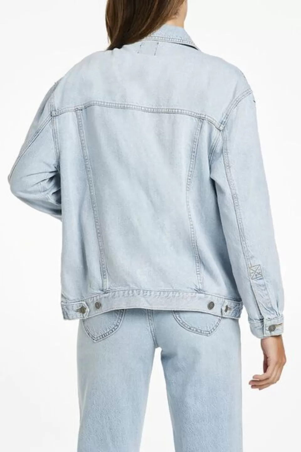 Baggy Oversized Civil Blue Eco Denim Jacket