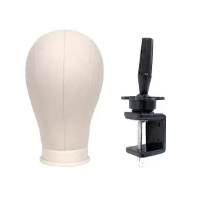 BE U | Canvas Block Mannequin Head & Holder