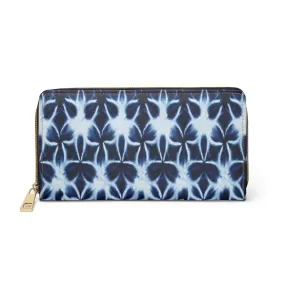 Bynelo Tie Dye Adire Print Zipper Wallet