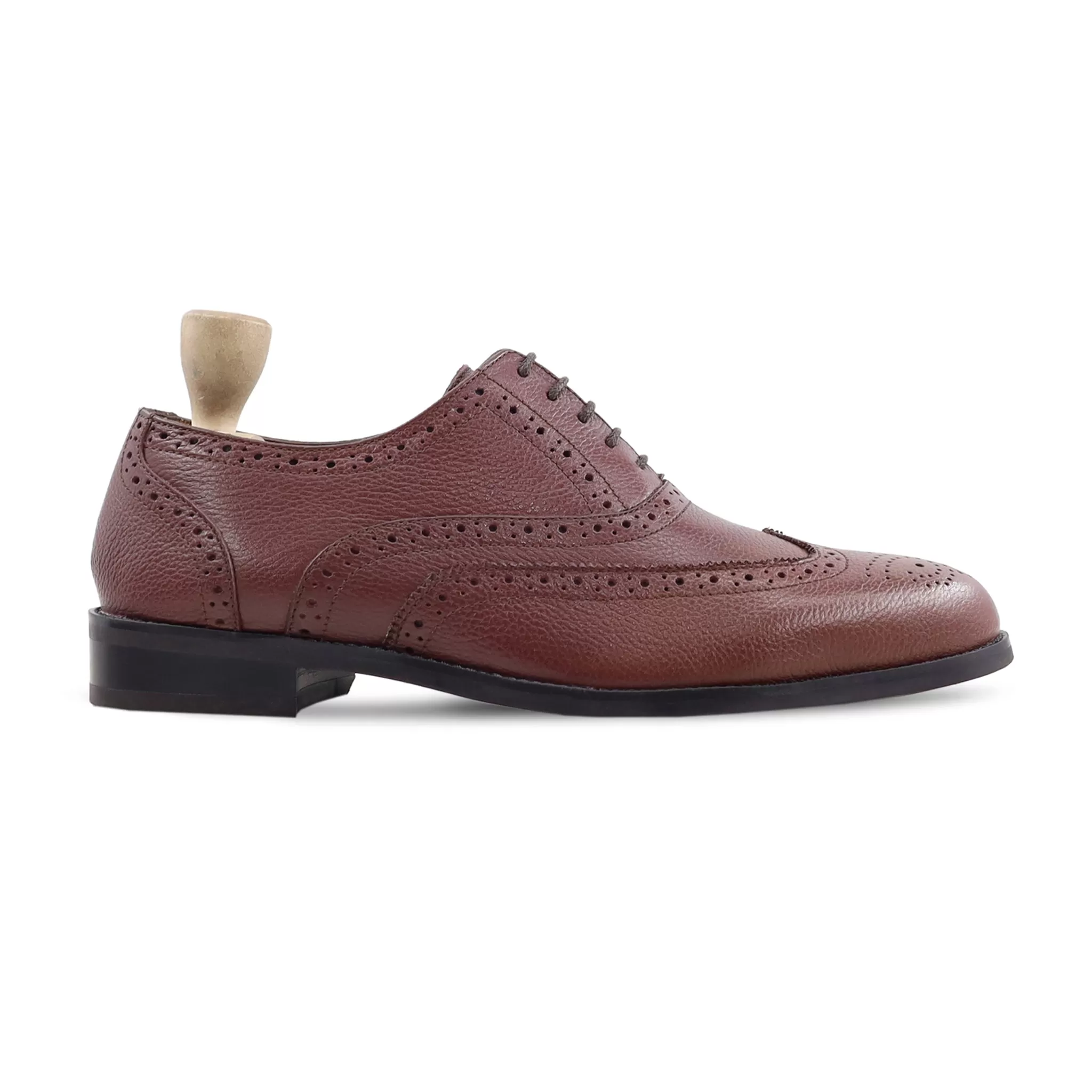 CAPELLEN - OXBLOOD PEBBLE GRAIN OXFORD