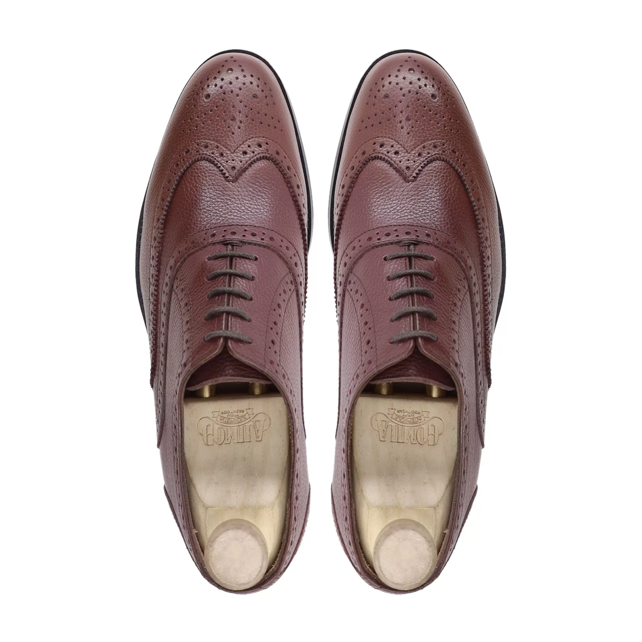 CAPELLEN - OXBLOOD PEBBLE GRAIN OXFORD