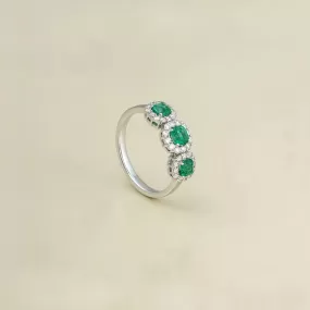 Cerys Emerald Ring