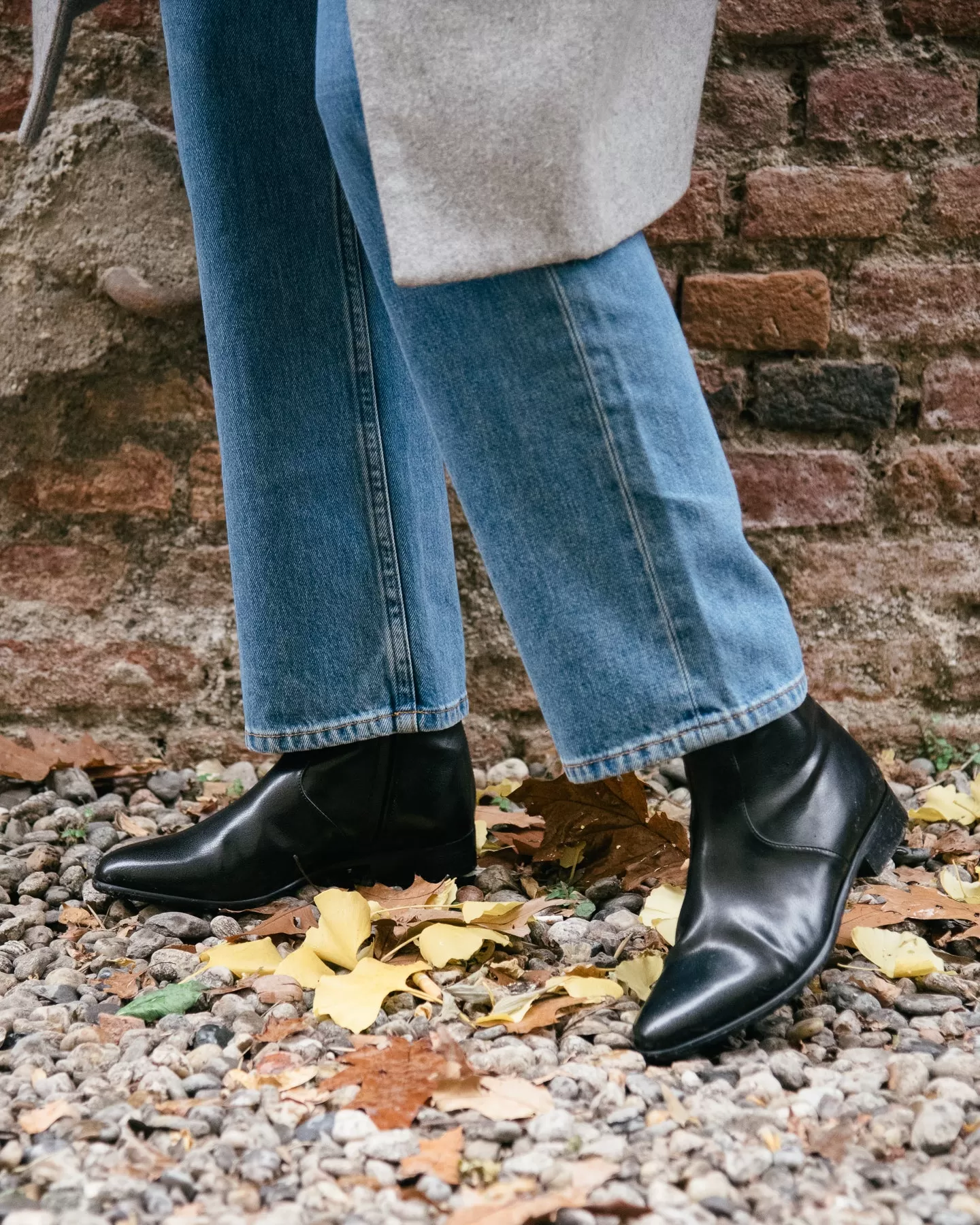 CHARLI | Black Vegan Nappa - Ankle Boot