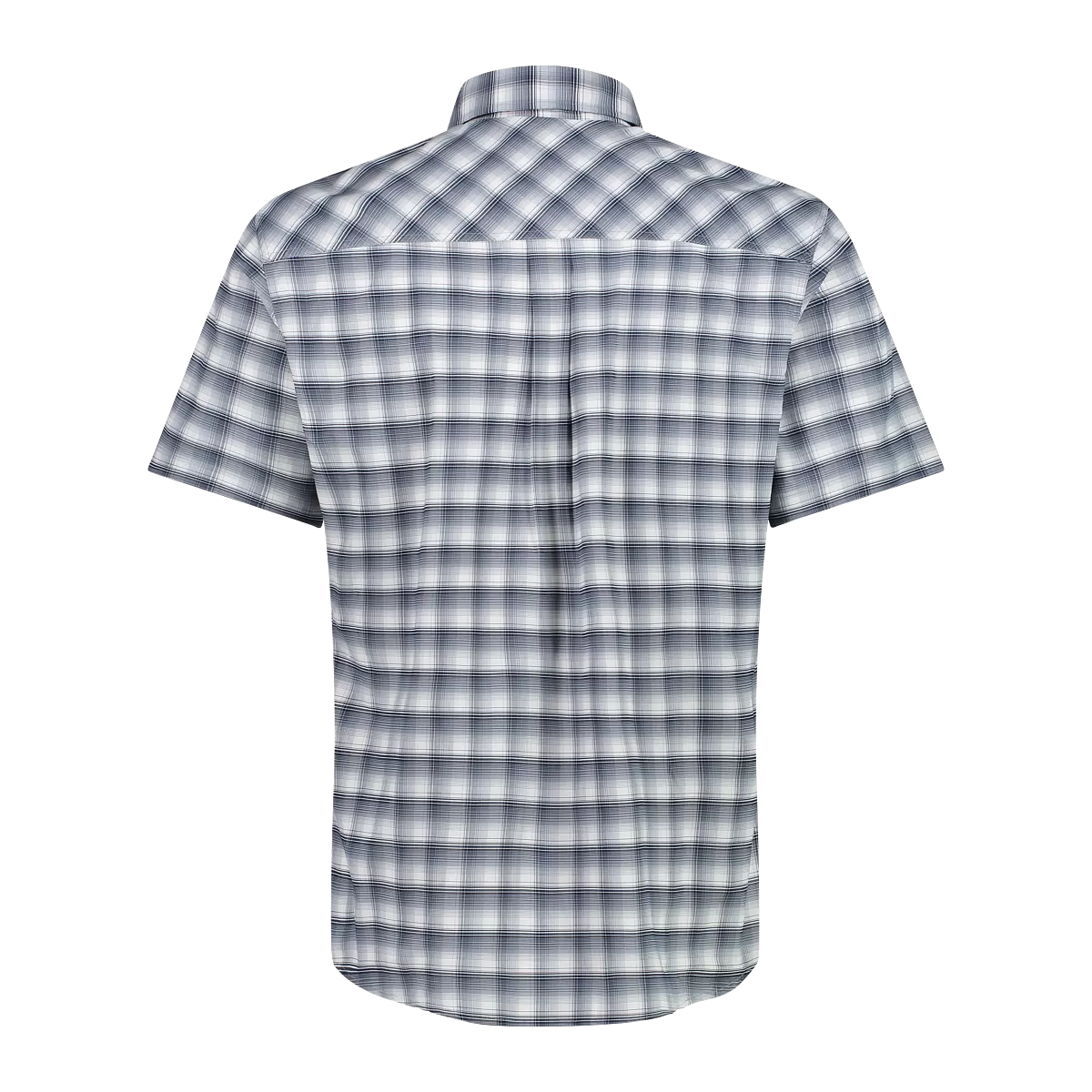 CMP Camicia fantasia check maniche corte trekking Uomo