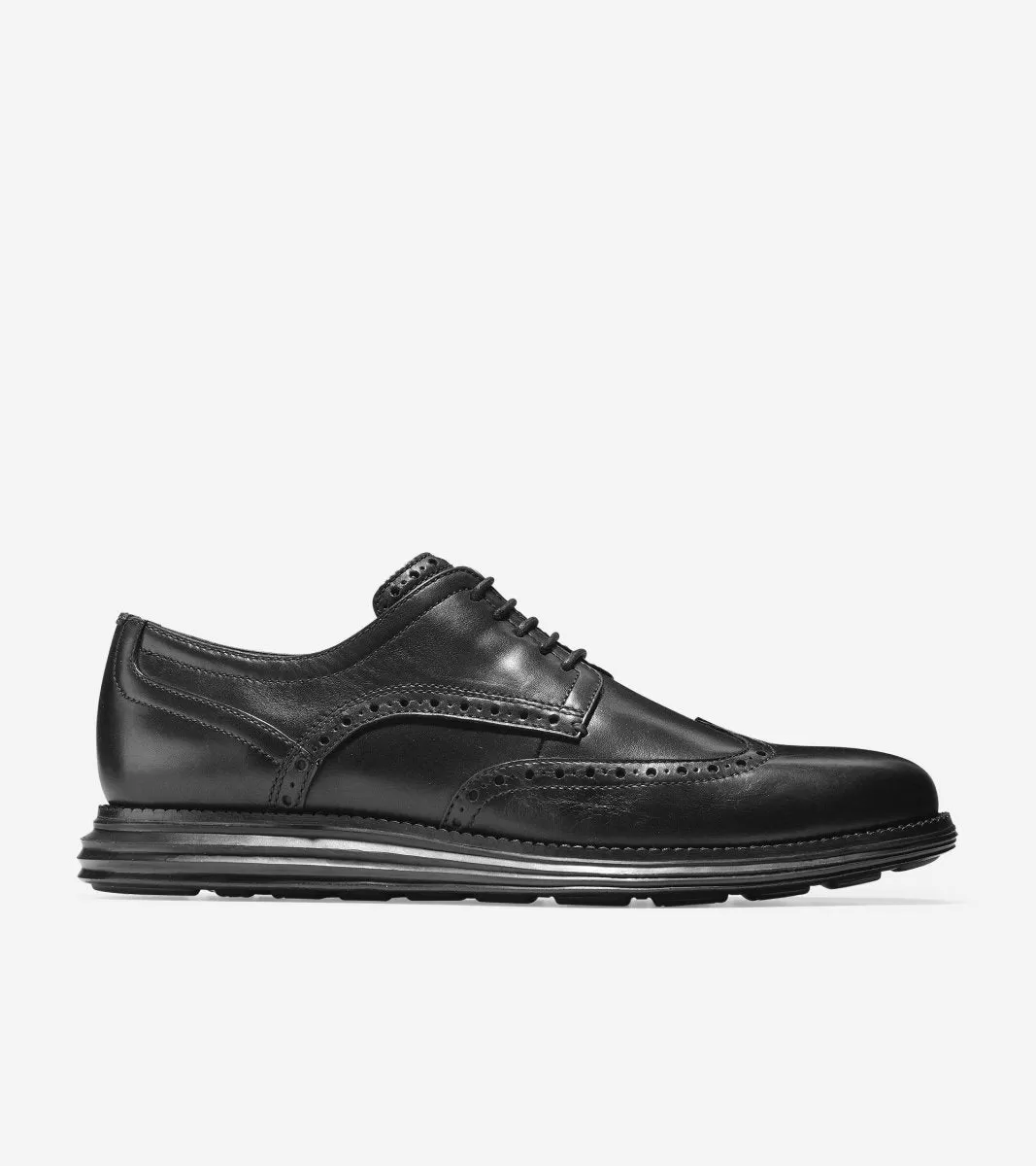 Cole Haan Men's OriginalGrand Wingtip C27984 - Black/Black