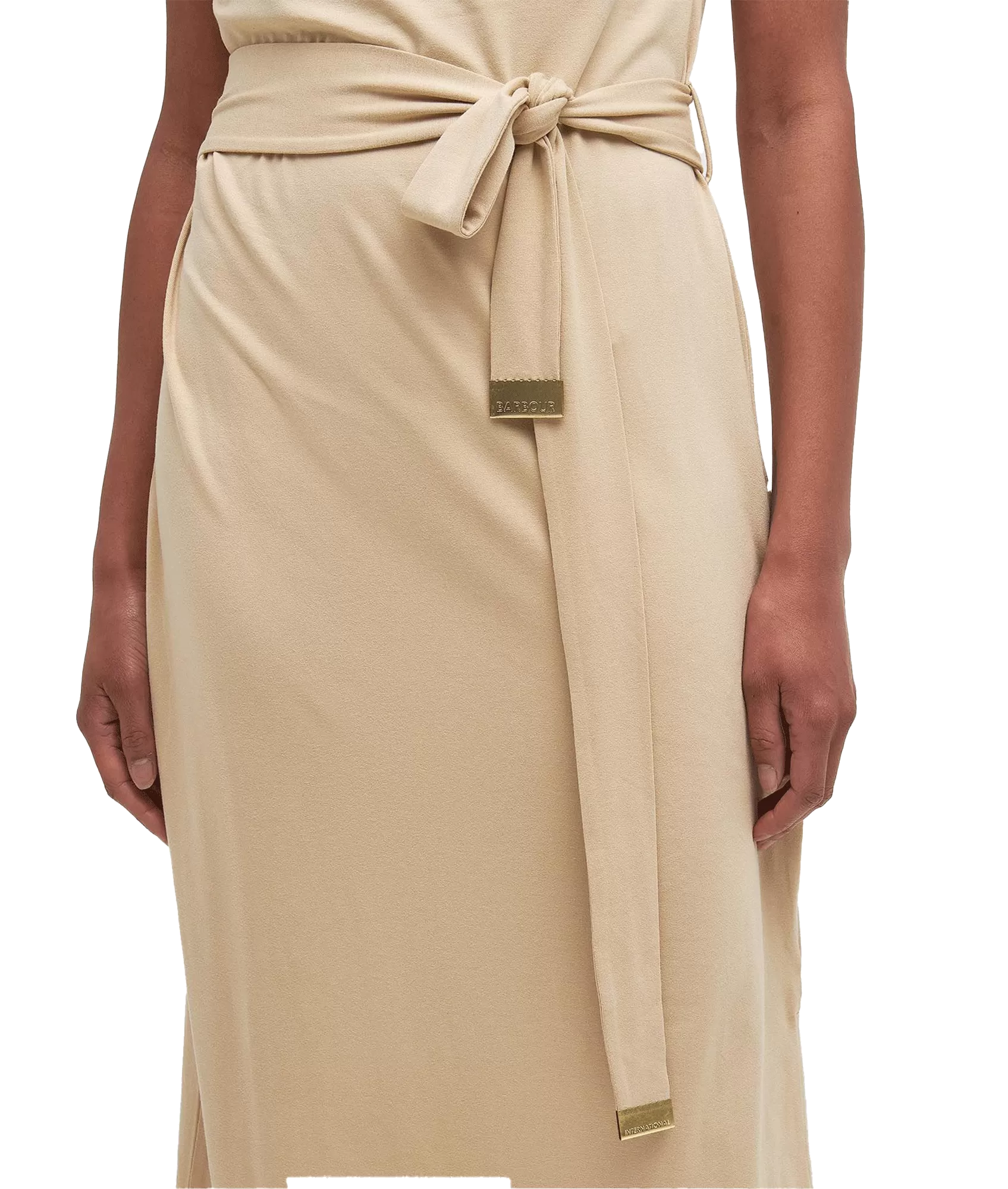 Courtney Midi Dress - Beige