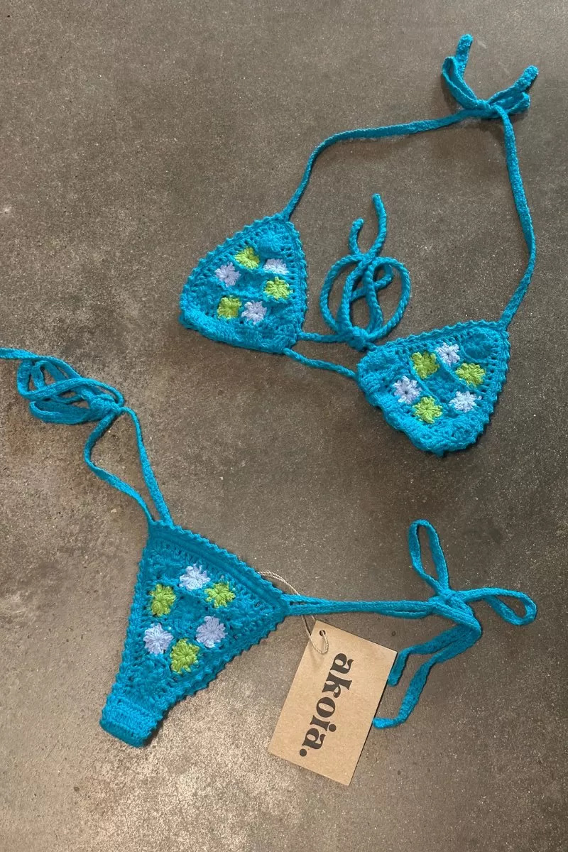 DAHLIA BIKINI-AZUL BLUE