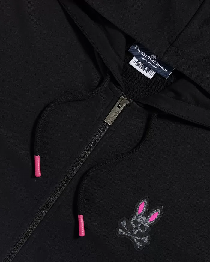 DRAKE FULL-ZIP HOODIE BLACK