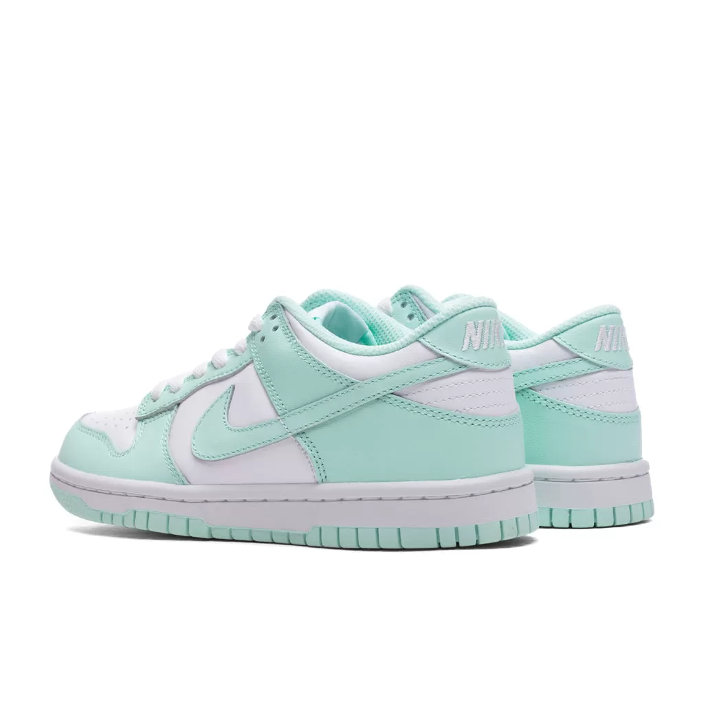 Dunk Low (GS) - White/Mint Foam