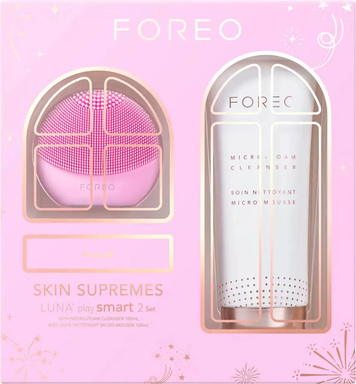 FOREO Skin Supremes Luna Play Smart 2 Set (worth £118.00) BNIB