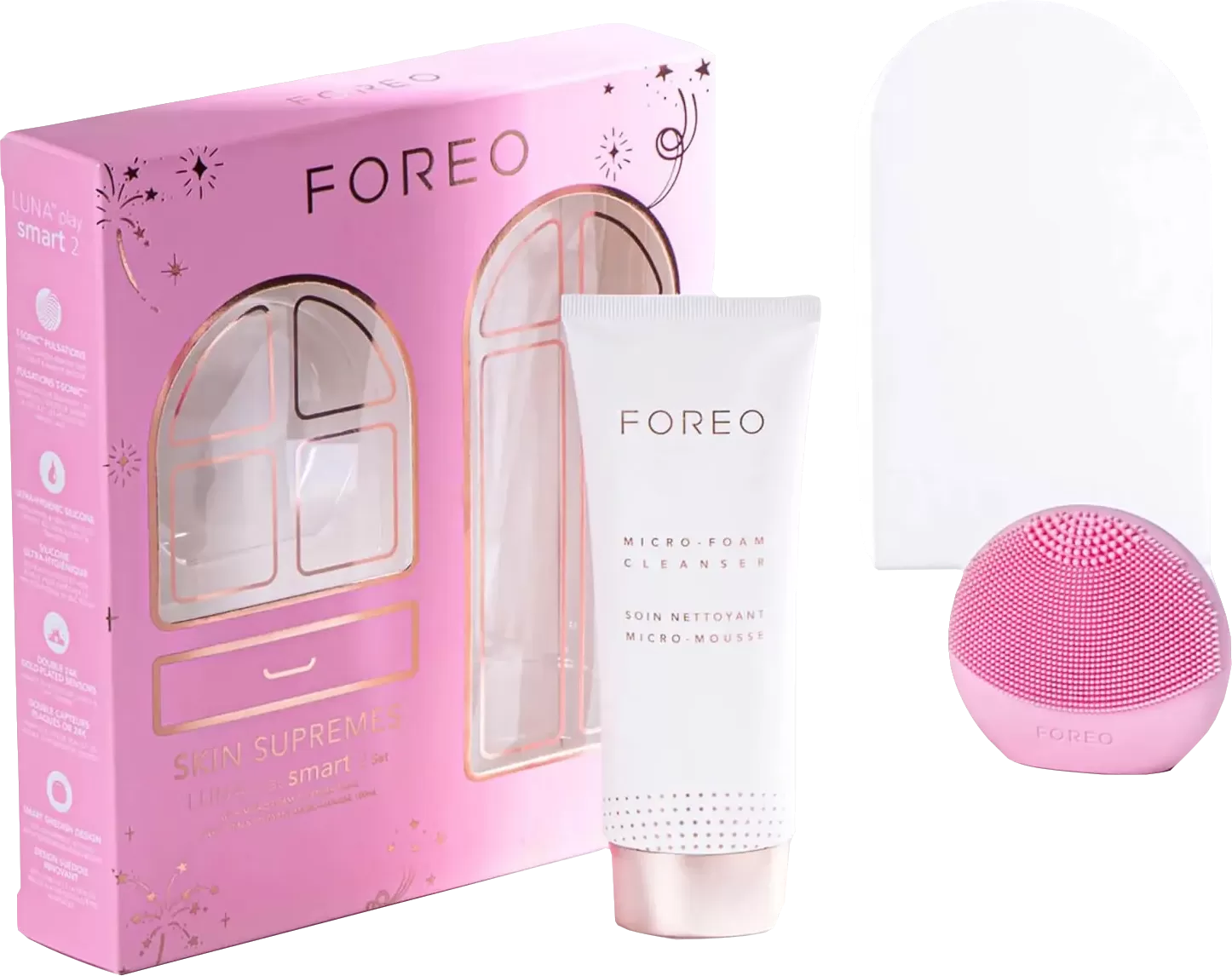 FOREO Skin Supremes Luna Play Smart 2 Set (worth £118.00) BNIB