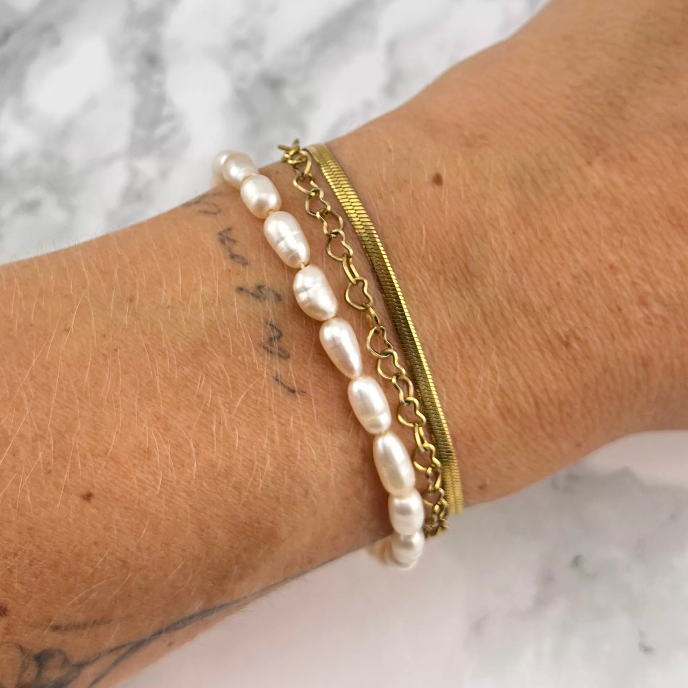 Full Pearl Bracelet