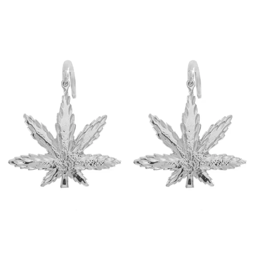 Ganja Goddess Hoop Earrings