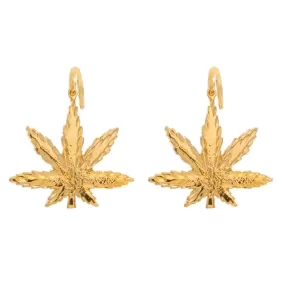 Ganja Goddess Hoop Earrings