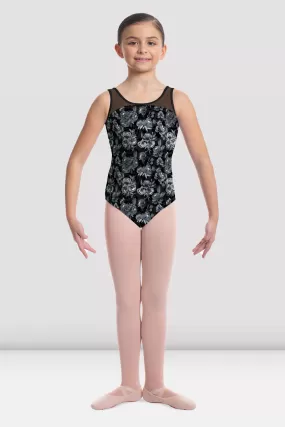 Girls Mirella Jardin Mesh Tank Leotard