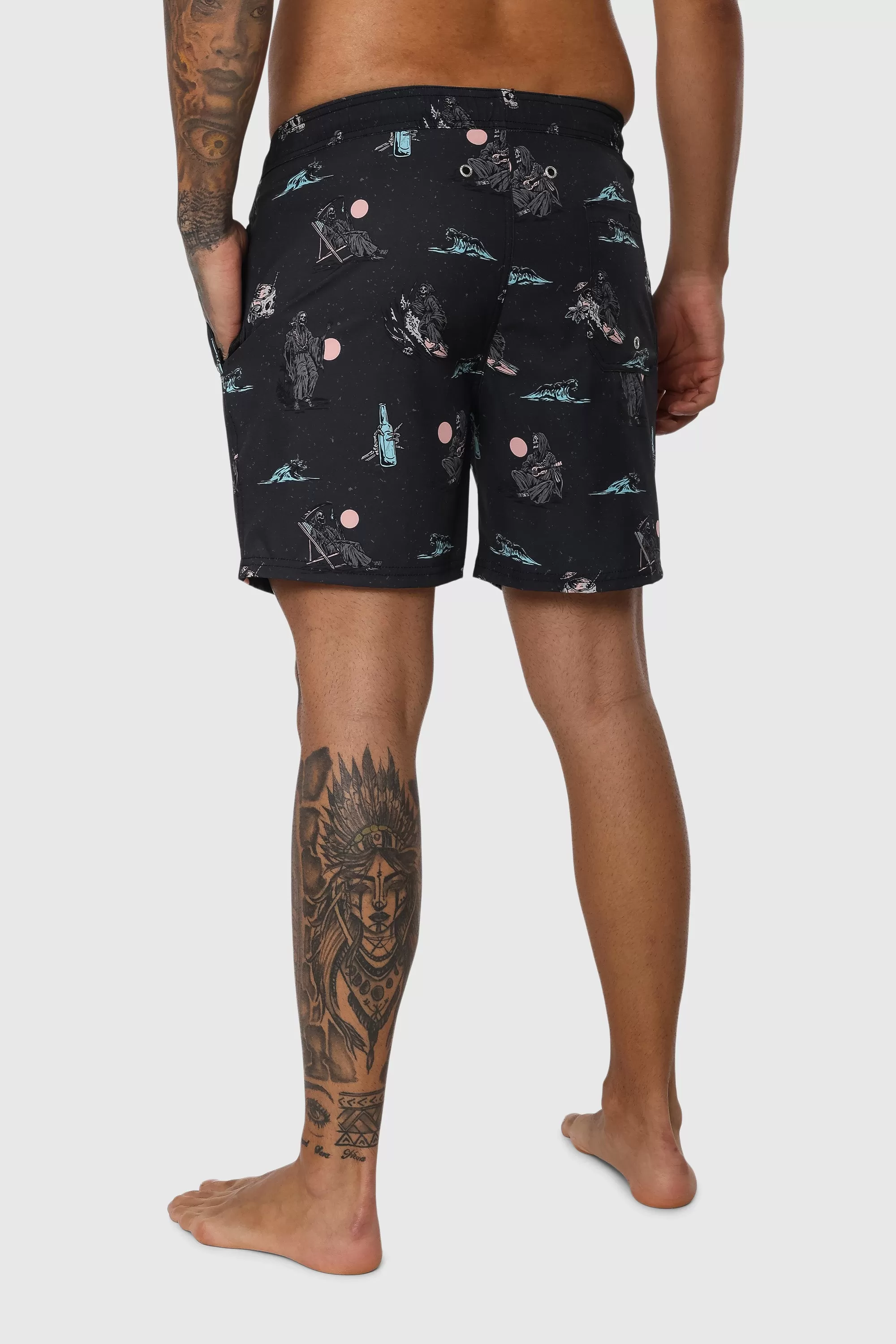 Grim Getaway Swim Short