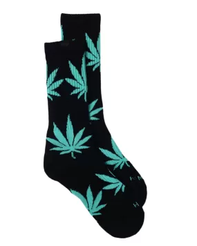 HEMP OCEAN LEAF CREW SOCKS