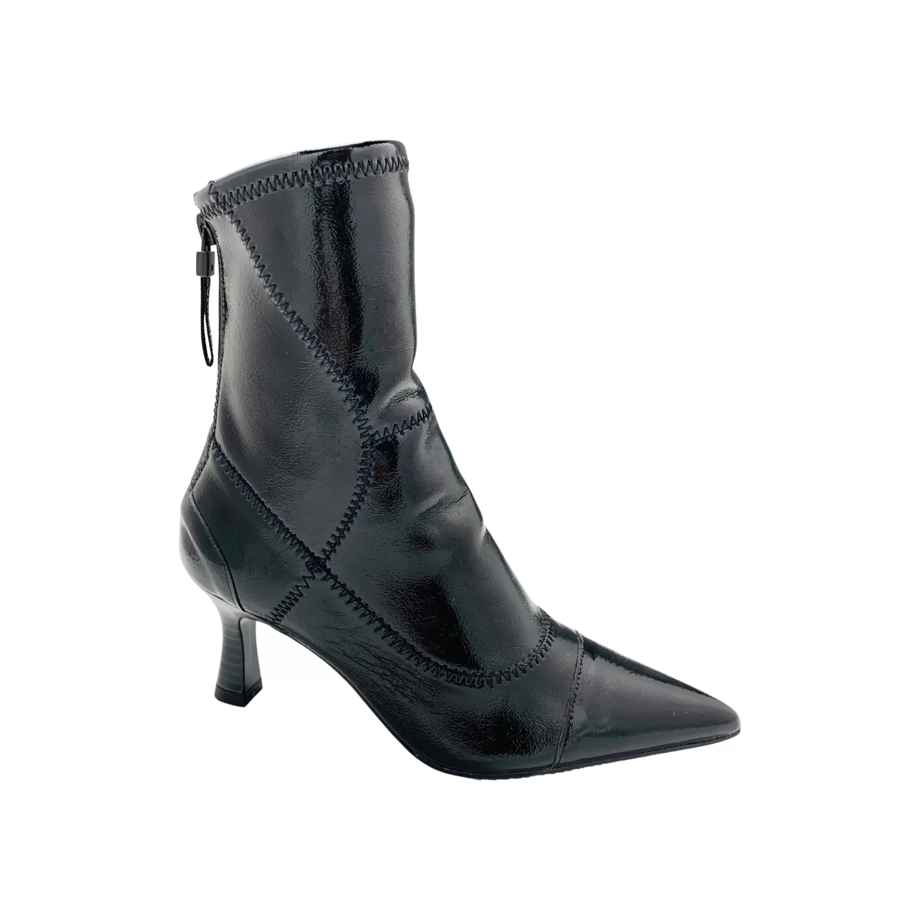 HI222245 Black Patent Bootie