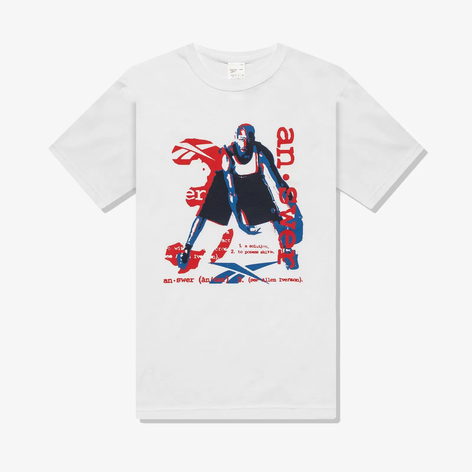 Iverson "The Answer" Graphic T-Shirt - White