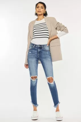 KanCan High Rise Ankle Skinny Jeans