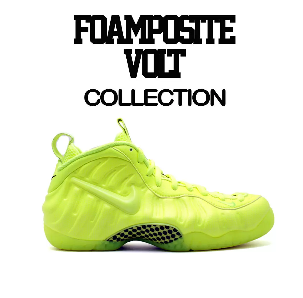 Kids - Volt Foamposite Trilla Shirt