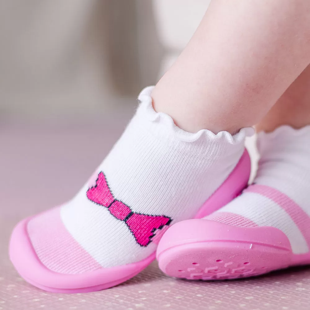 Komuello Baby Shoes - Mary Jane Bow