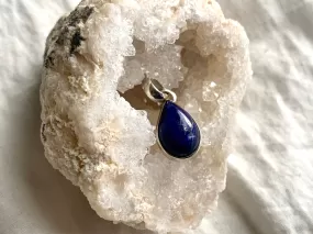 Lapis Lazuli Akoni - Small Teardrop