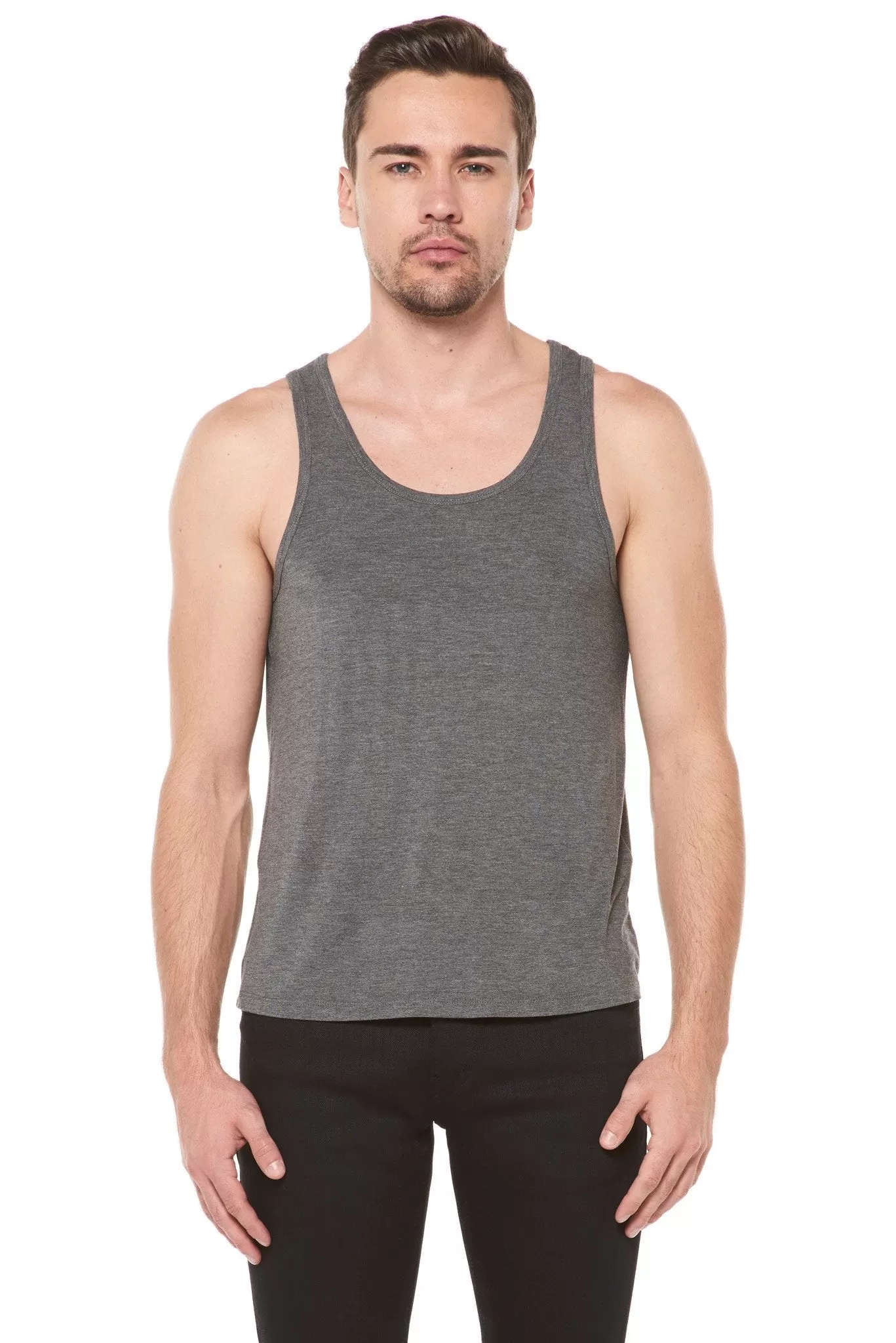 Men's Modal Scoop Neck Tank Top