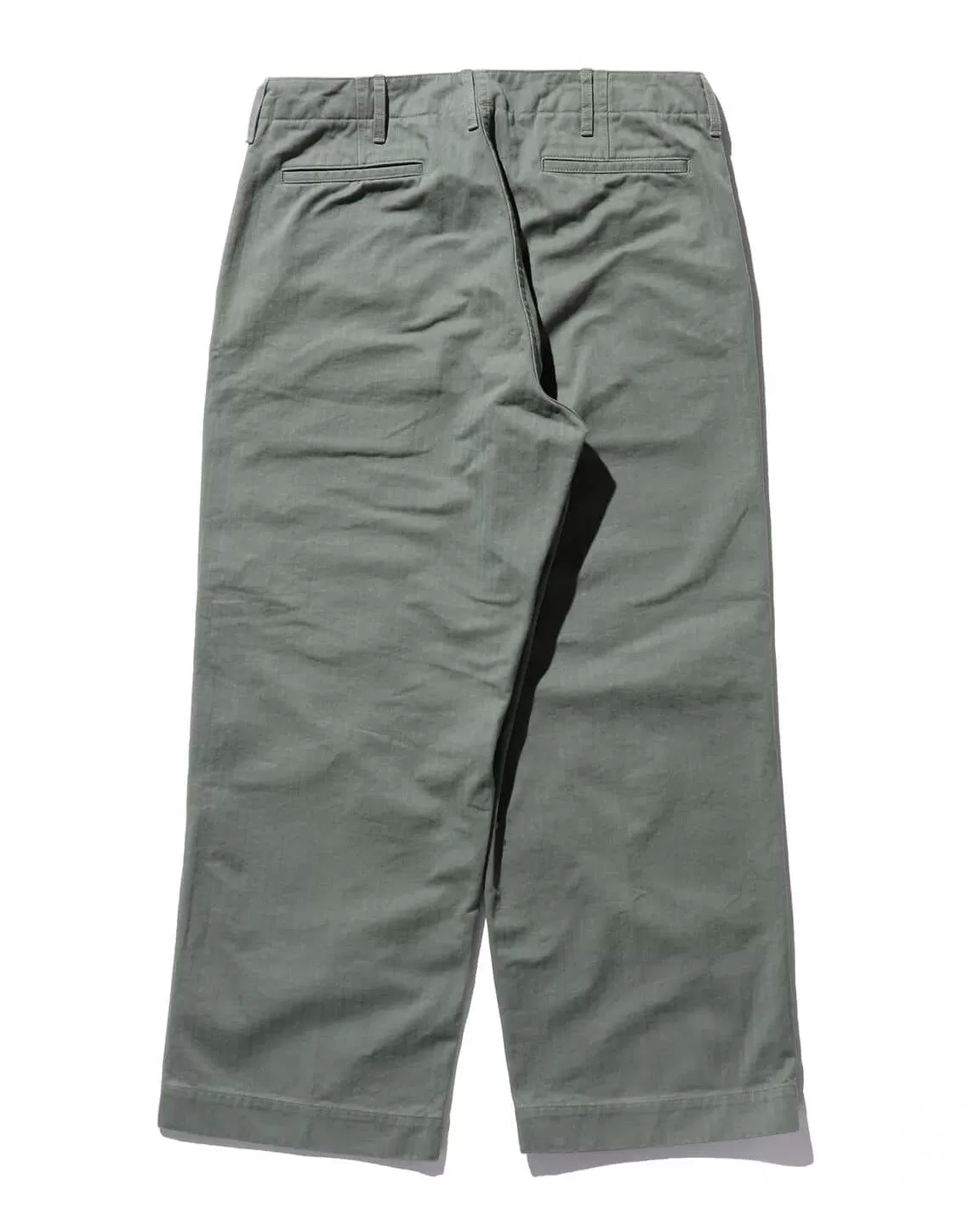 Military Herringbone Trousers