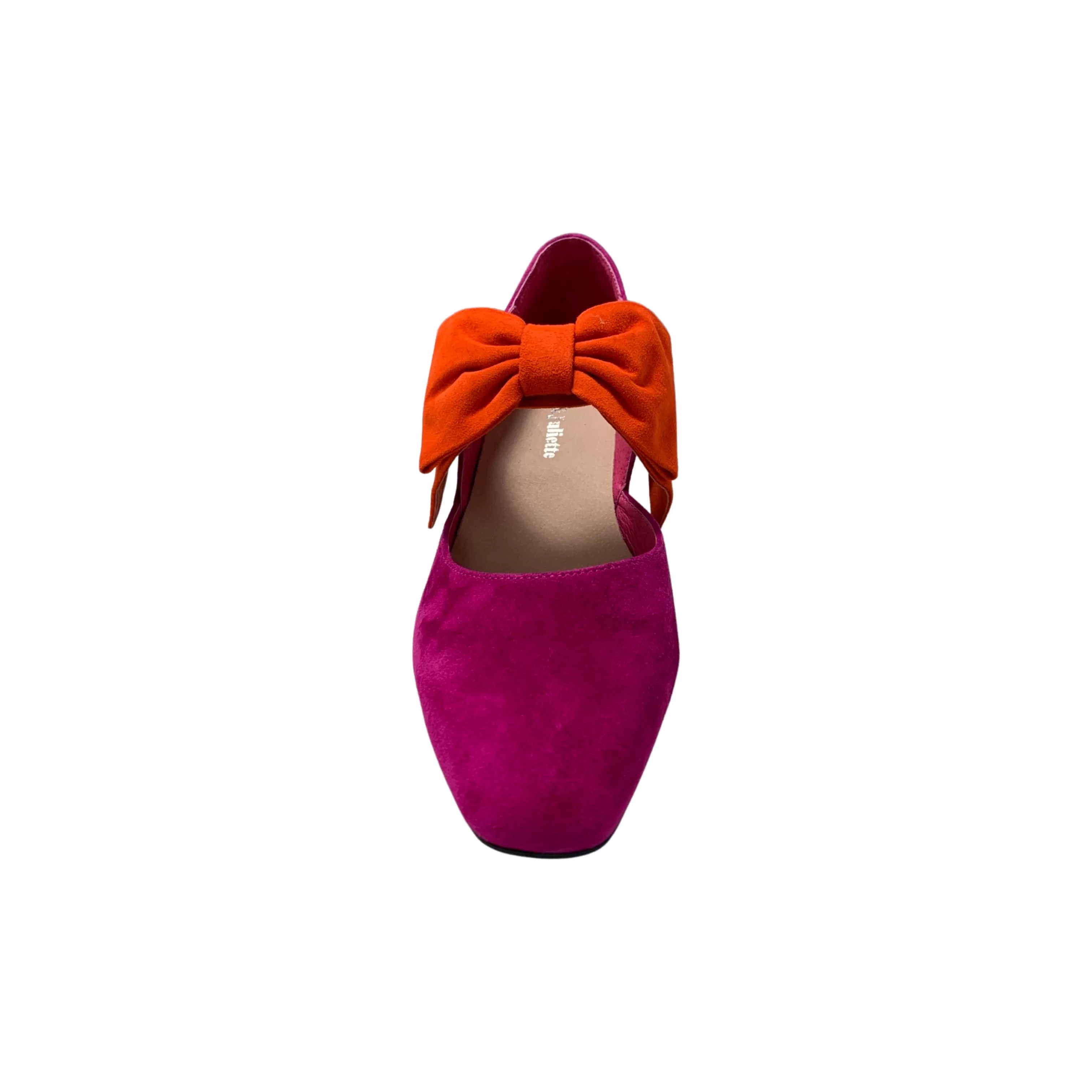 Misha Fuchsia/Orange Suede Pump