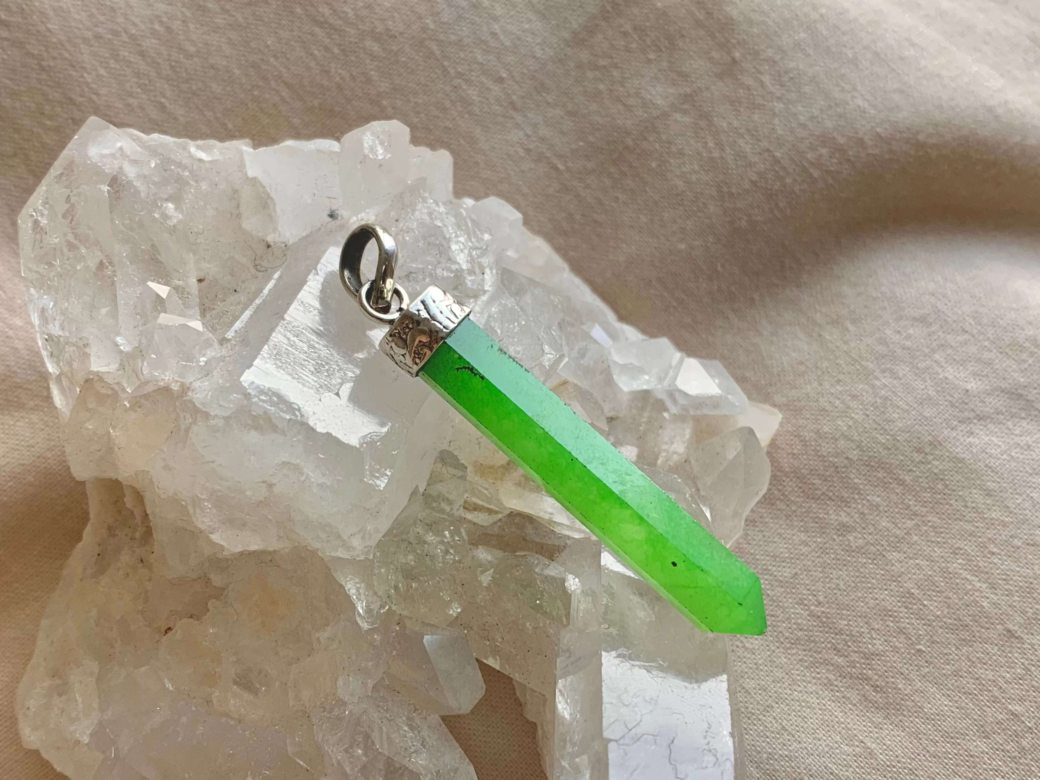 Nephrite Jade Phila Pendant