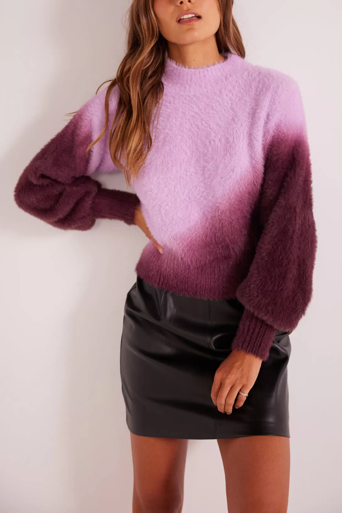 NOLA Dip Dyed Sweater