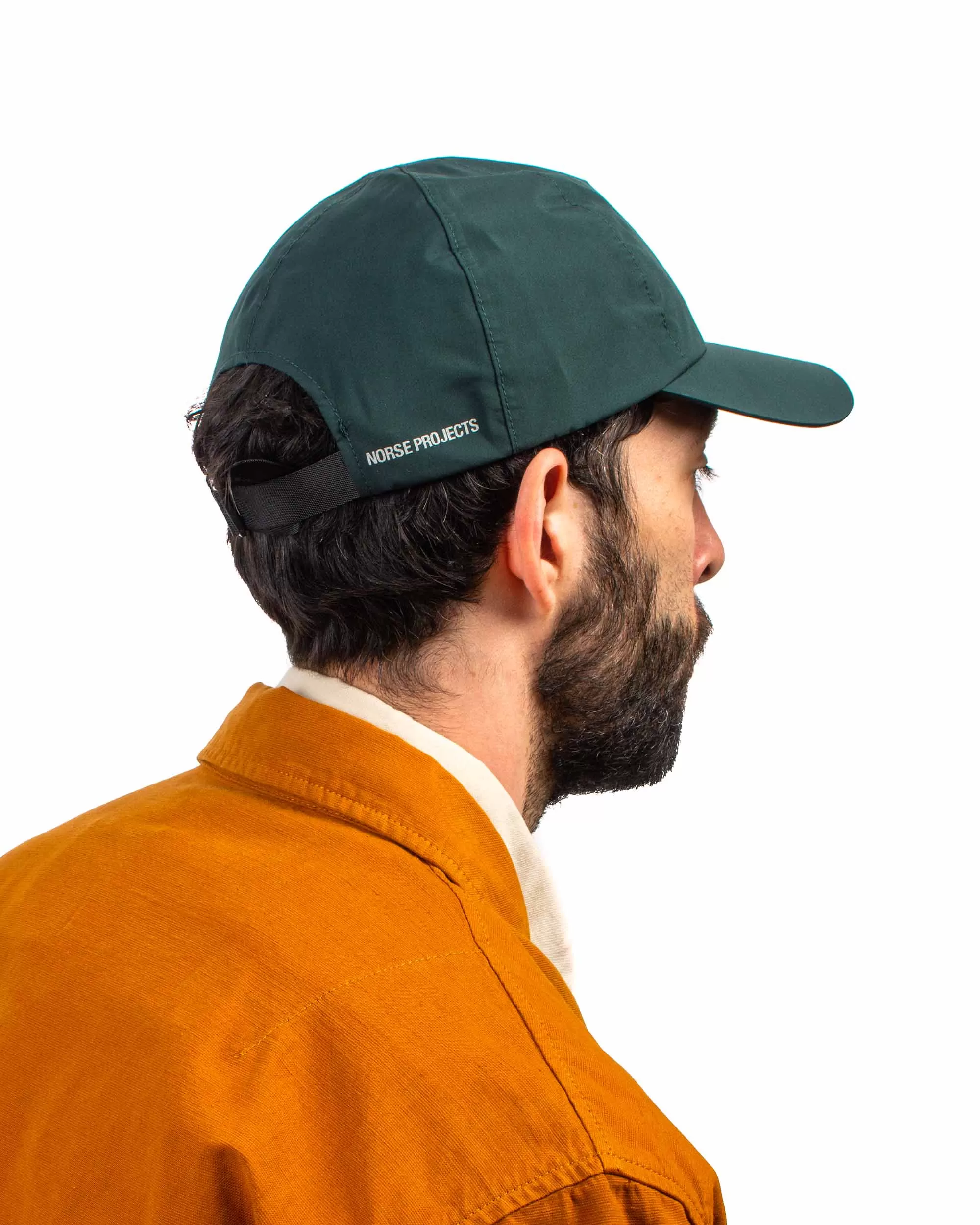 Norse Projects Technical Sports Cap Deep Sea Green