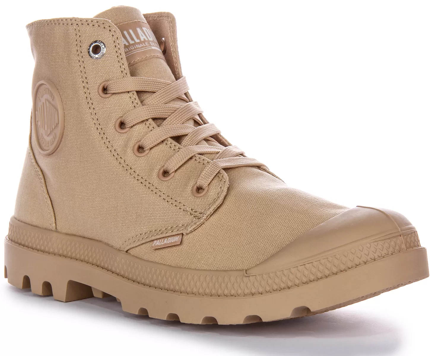 Palladium Mono Chrome In Beige Tan Boots