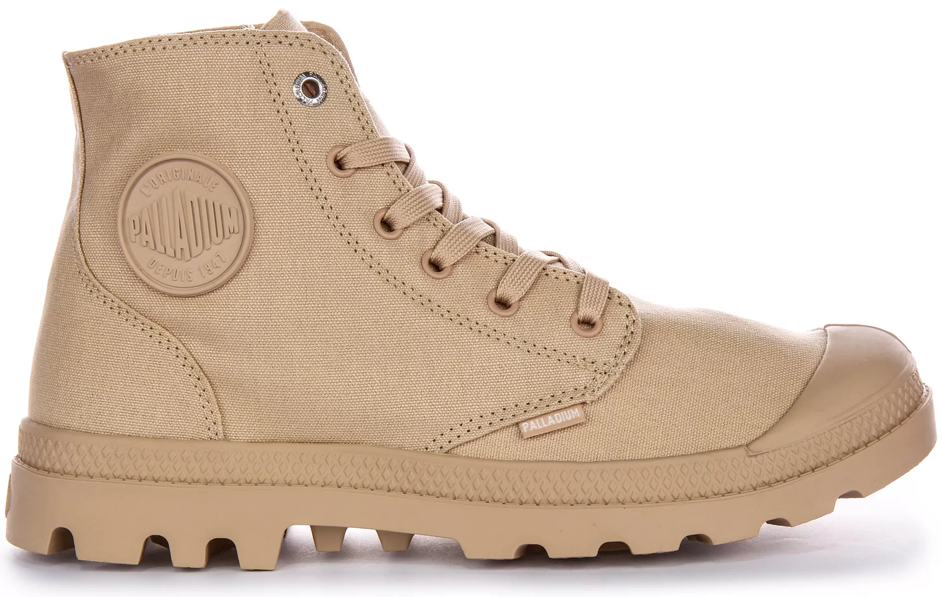 Palladium Mono Chrome In Beige Tan Boots