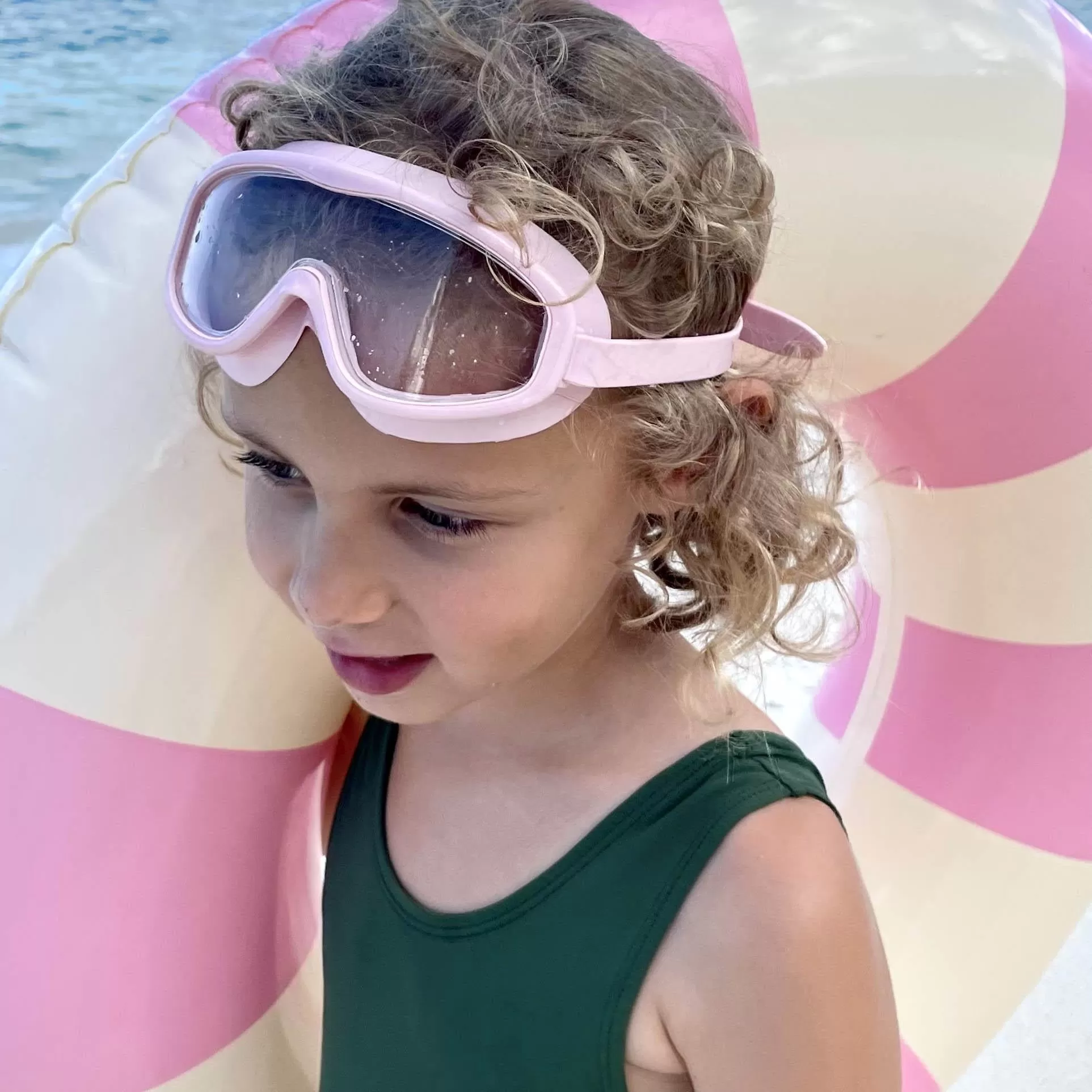 Petites Pommes | Anna Swim Ring -  Bubble Gum 60cm (3  years)