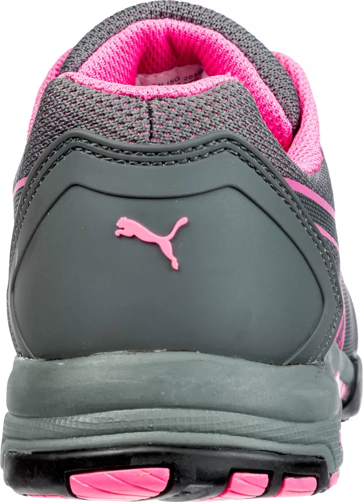 'Puma' Women's Celerity Knit Low Steel Toe - Grey / Pink