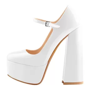 Pumps Queen Yulia (White)