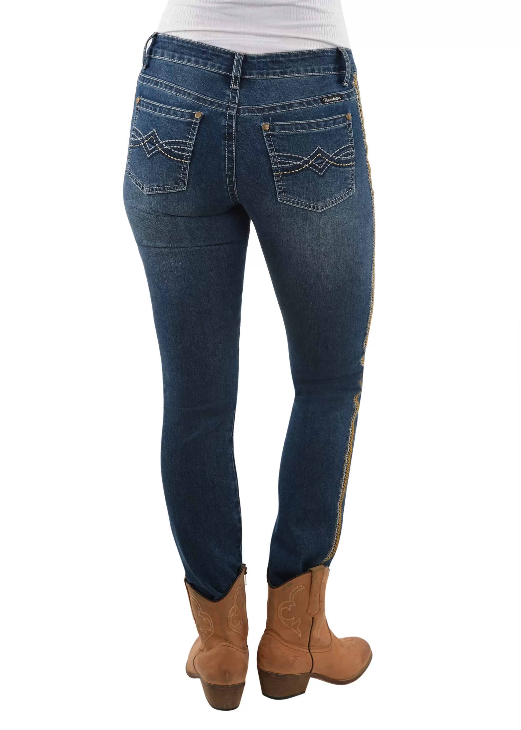 Pure Western Womens Debbie Skinny Jean