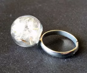 Real Dandelion Ring