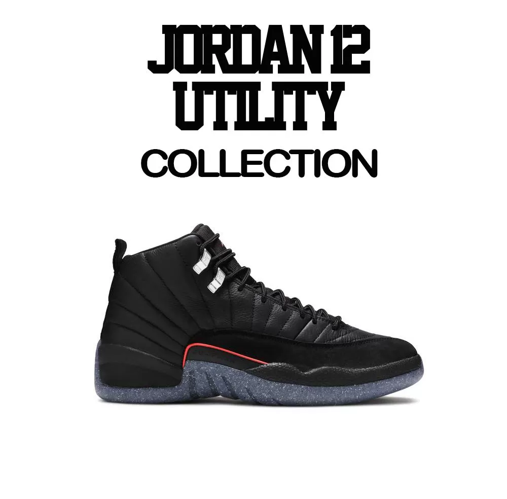 Retro 12 Utility Sweater - Earned - Black